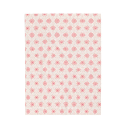 Pink Starburst Velveteen Plush Blanket13285523817615458338All Over PrintsReady Set Monkey