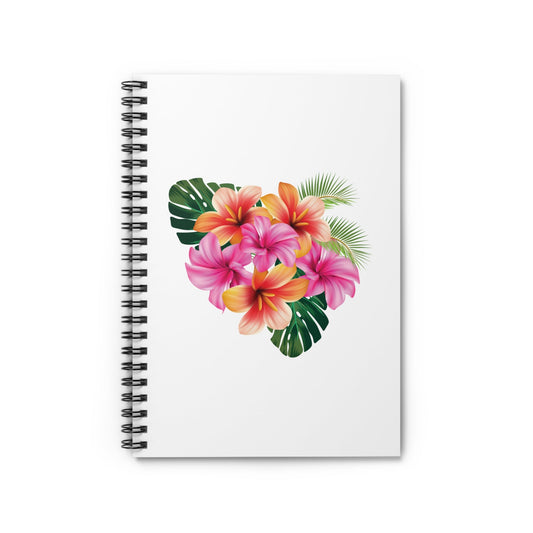 Tropical Flowers 2 - Spiral Notebook - Ruled Line10825352798104521430Paper productsReady Set Monkey