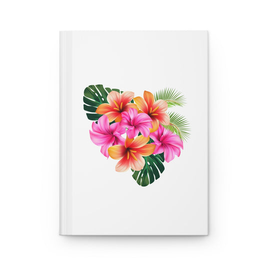 Tropical Flowers - Hardcover Journal Matte16040205557372094415Paper productsReady Set Monkey